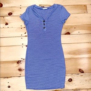 Rolla coster mini blue + white dress